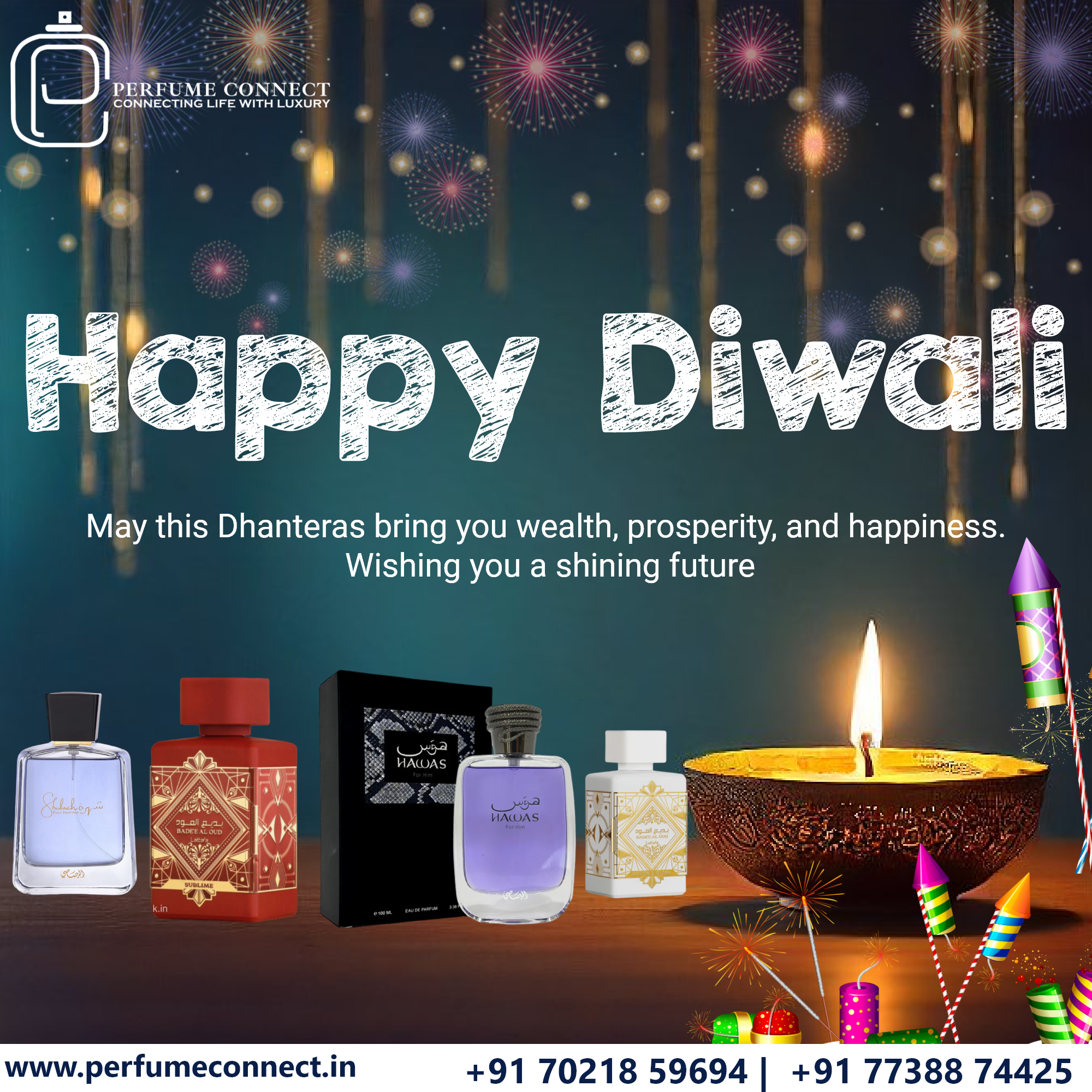 Celebrate the Essence of Diwali with Perfume Connect